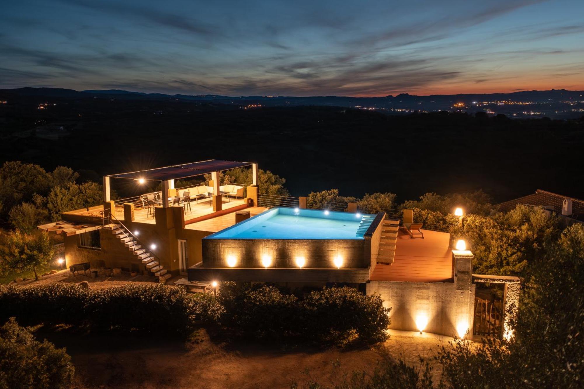 Villa Tre Nibbari San Pantaleo Exterior foto