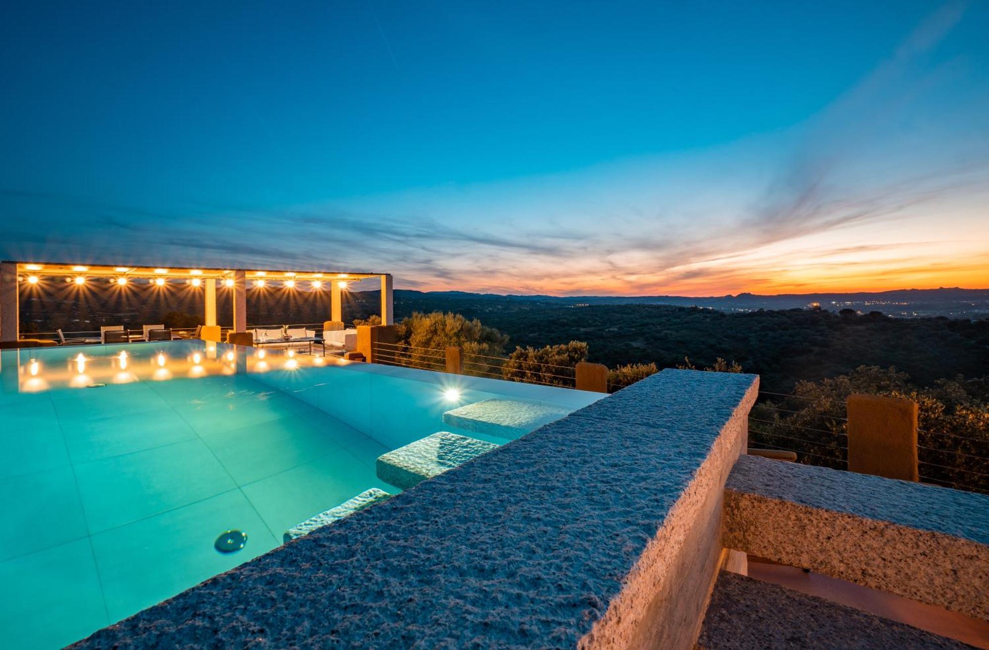 Villa Tre Nibbari San Pantaleo Exterior foto