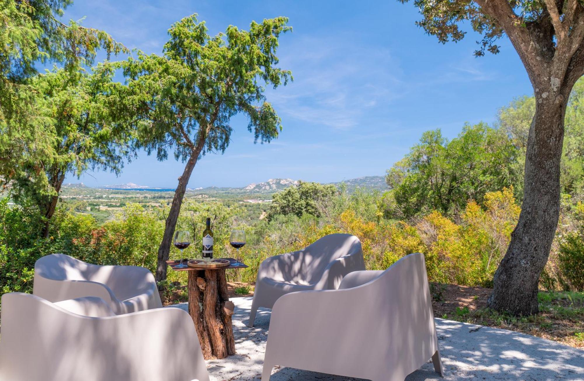 Villa Tre Nibbari San Pantaleo Exterior foto