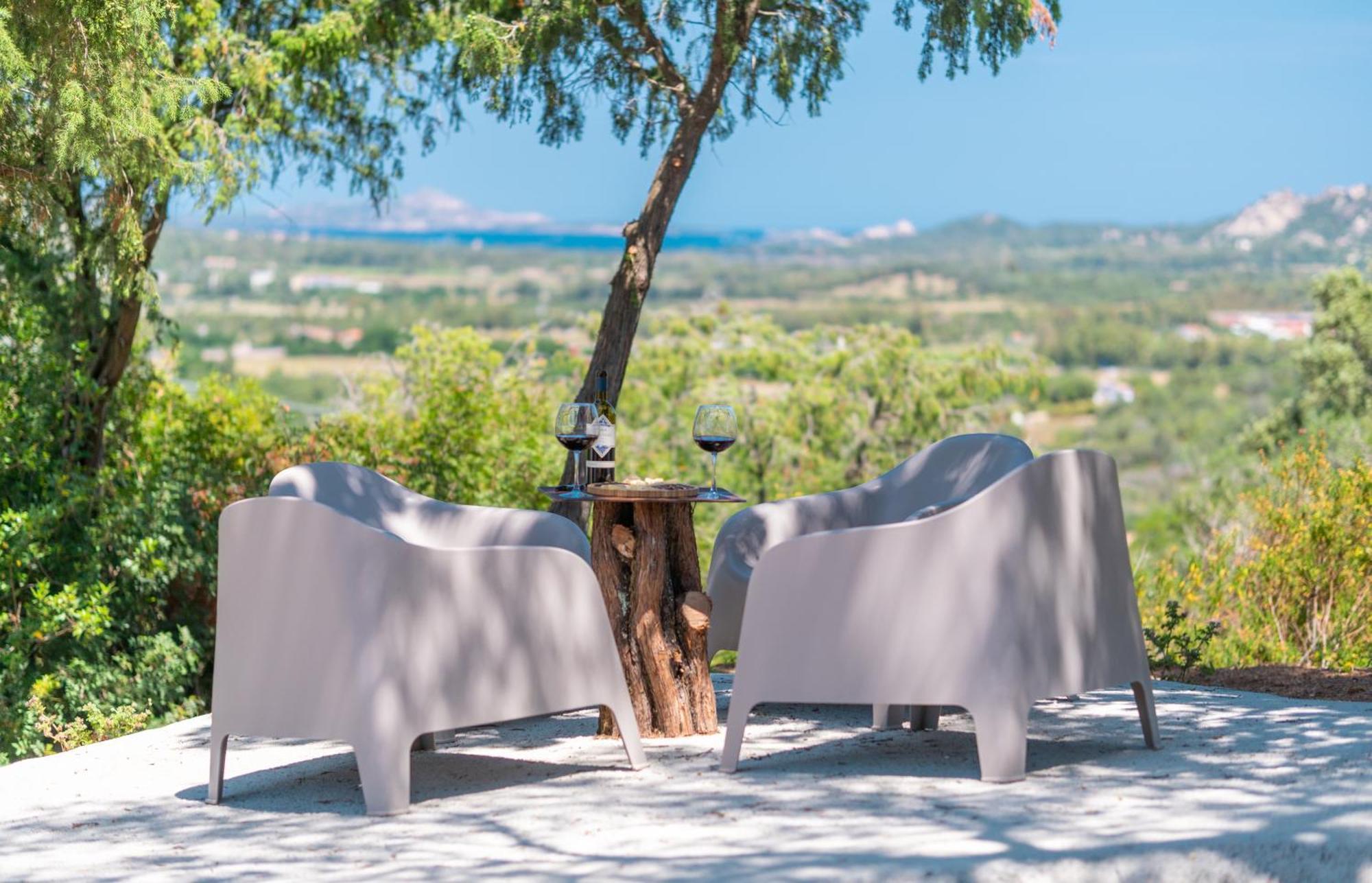 Villa Tre Nibbari San Pantaleo Exterior foto