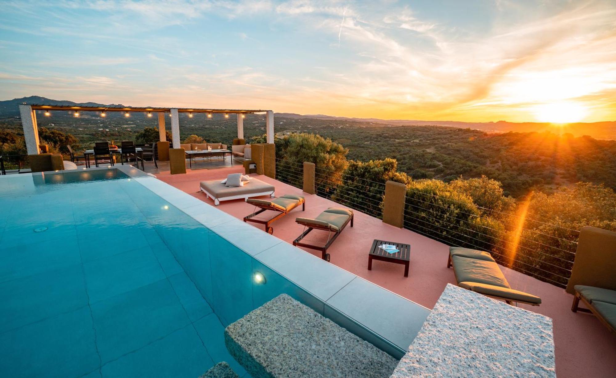 Villa Tre Nibbari San Pantaleo Exterior foto