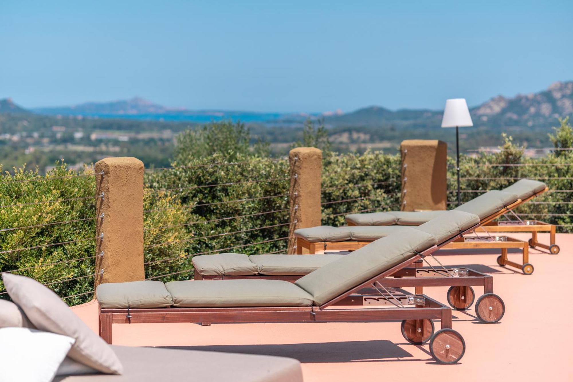 Villa Tre Nibbari San Pantaleo Exterior foto